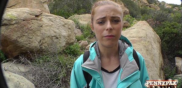  Amazing Hiking POV Threesome with Penny Pax and Sarah Shevon
